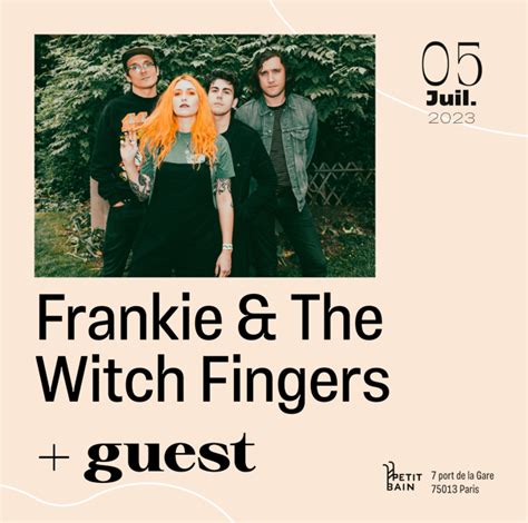 Frankie and the witch fingers performance setlist